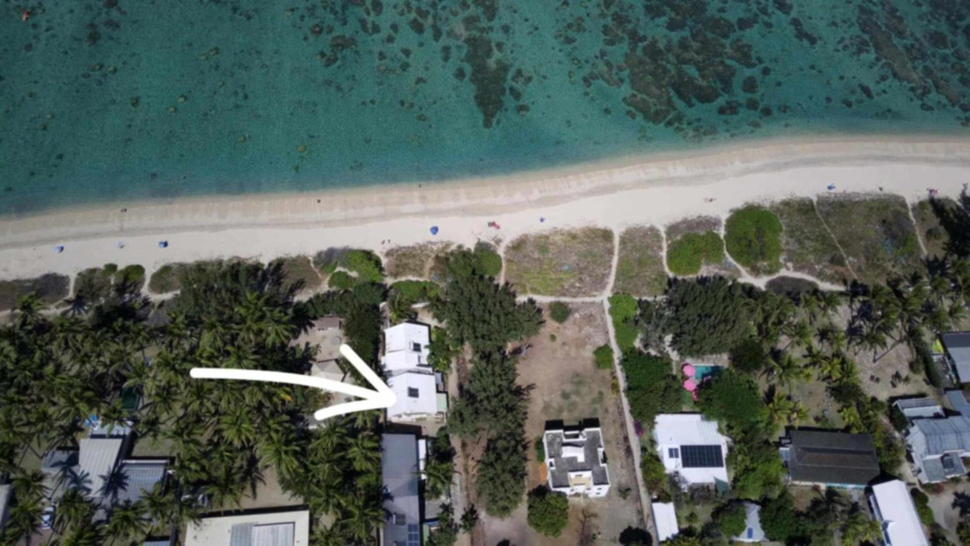 La Villa L'Ancre Marine, Pieds Dans Le Lagon ! La Saline Le Bains Exteriör bild